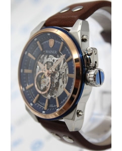 Купить Швейцарские механические наручные часы Wainer WA.25980-A  в E-mobi