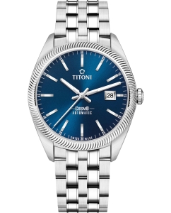 Купить Швейцарские механические наручные часы Titoni 878-S-612 в E-mobi
