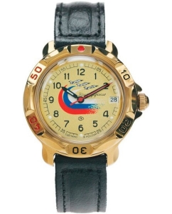 Купить Российские механические наручные часы Восток Командирские 819564 в E-mobi