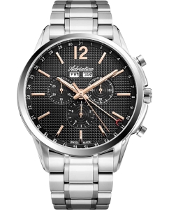 Купить Швейцарские наручные часы Adriatica A8283.51R6CH с хронографом в E-mobi