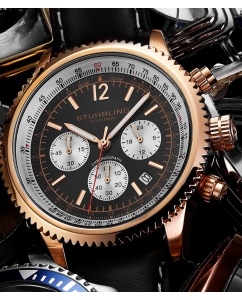 Купить Наручные часы Stuhrling 4015.3 с хронографом  в E-mobi