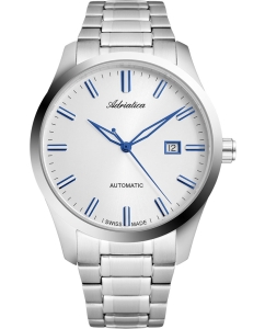 Купить Швейцарские механические наручные часы Adriatica A8277.51B3A в E-mobi