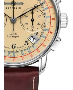 Купить Наручные часы Zeppelin Zep-76145 с хронографом  в E-mobi