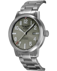 Купить Швейцарские механические наручные часы Aviator V.3.21.0.137.5  в E-mobi