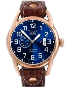 Купить Швейцарские механические наручные часы Aviator V.3.18.2.191.4 в E-mobi