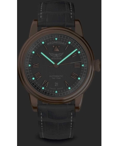 Купить Швейцарские механические наручные часы Aviator V.3.35.2.283.4  в E-mobi