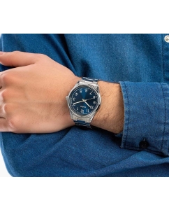 Купить Японские наручные часы Casio Collection MTP-V005D-2B4  в E-mobi