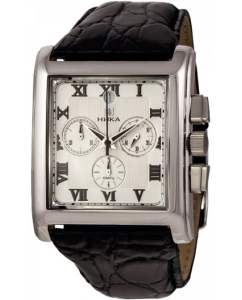 Купить Российские серебряные наручные часы NIKA 1064.0.9.21 с хронографом в E-mobi