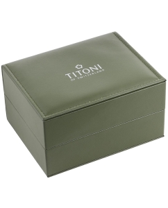 Купить Швейцарские механические наручные часы Titoni 797-S-307  в E-mobi