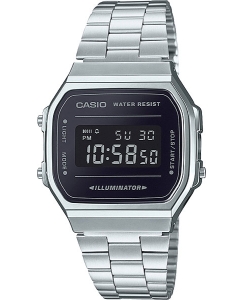 Купить Японские наручные часы Casio Vintage A-168WEM-1E с хронографом в E-mobi