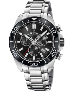 Купить Швейцарские наручные часы Festina F20042/4 с хронографом в E-mobi
