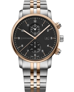 Купить Швейцарские наручные часы Wenger 01.1743.129 с хронографом в E-mobi
