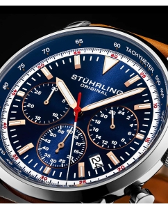 Купить Наручные часы Stuhrling 3986L.4 с хронографом  в E-mobi