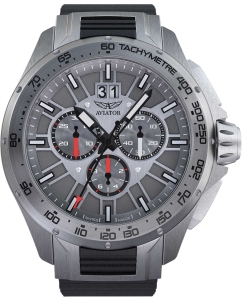 Купить Швейцарские наручные часы Aviator M.2.19.0.135.6 с хронографом в E-mobi