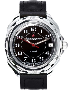 Купить Российские механические наручные часы Восток Командирские 211186 в E-mobi