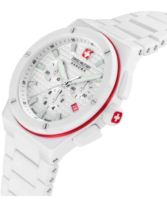 Купить Швейцарские керамические наручные часы Swiss Military Hanowa SMWGI0002284 с хронографом  в E-mobi