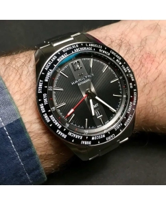 Купить Швейцарские механические керамические наручные часы Hamilton H43725731  в E-mobi