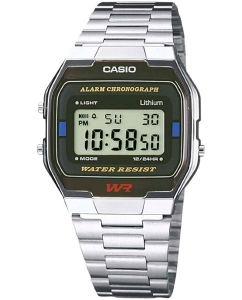 Купить Японские наручные часы Casio Vintage A-163WA-1 с хронографом в E-mobi