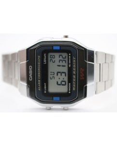 Купить Японские наручные часы Casio Vintage A-163WA-1 с хронографом  в E-mobi