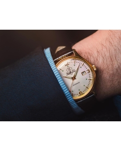 Купить Швейцарские механические наручные часы Delbana 42601.722.6.014  в E-mobi