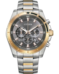 Купить Японские наручные часы Citizen AN8204-59H с хронографом в E-mobi