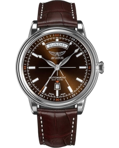 Купить Швейцарские механические наручные часы Aviator V.3.20.0.140.4 в E-mobi