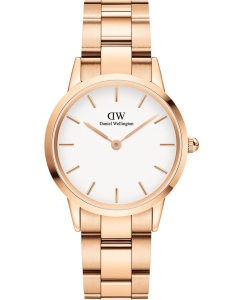 Купить Наручные часы Daniel Wellington Iconic Link 36 RG White в E-mobi