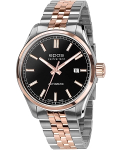 Купить Швейцарские механические наручные часы Epos 3501.132.34.15.44 в E-mobi