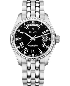 Купить Швейцарские механические наручные часы Titoni 797-S-540 в E-mobi