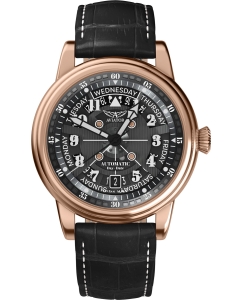 Купить Швейцарские механические наручные часы Aviator V.3.36.2.285.4 в E-mobi