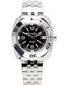 Купить Российские механические наручные часы Восток Амфибия 710640 в E-mobi