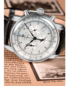 Купить Наручные часы Zeppelin ZEP-76801 с хронографом  в E-mobi