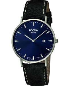 Купить Титановые наручные часы Boccia Titanium 3648-02 в E-mobi