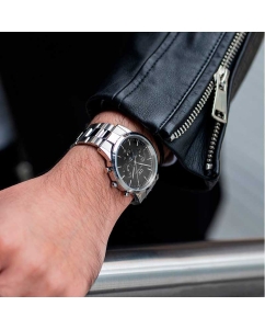 Купить Наручные часы Daniel Wellington Iconic Chronograph 42 Link S Onyx  в E-mobi