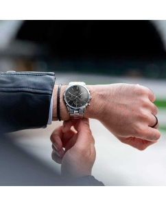 Купить Наручные часы Daniel Wellington Iconic Chronograph 42 Link S Onyx  в E-mobi