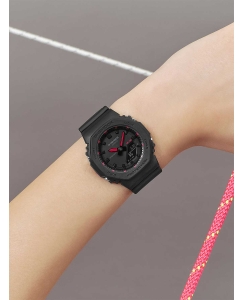 Купить Японские наручные часы Casio G-SHOCK GMA-P2100SA-1A1 с хронографом  в E-mobi