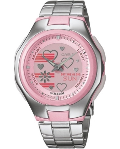 Купить Японские наручные часы Casio Collection LCF-10D-4A с хронографом в E-mobi