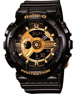 Купить Японские наручные часы Casio Baby-G BA-110-1A с хронографом в E-mobi