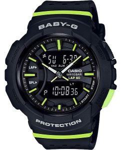 Купить Японские спортивные наручные часы Casio Baby-G BGA-240-1A2 с хронографом в E-mobi