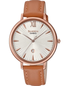 Купить Японские наручные часы Casio Sheen SHE-4534PGL-7A-ucenka в E-mobi