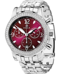 Купить Российские серебряные наручные часы NIKA 1807.2.9.94E.6.150 с хронографом в E-mobi