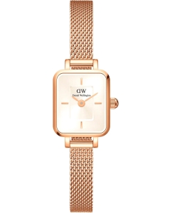 Купить Наручные часы Daniel Wellington Quadro Mini 15.4x18.2 Melrose RG Champagne в E-mobi