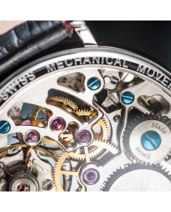 Купить Швейцарские механические наручные часы DAVOSA DAV.16550010  в E-mobi