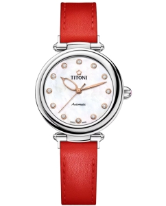 Купить Швейцарские механические наручные часы Titoni 23978-S-STR-622 в E-mobi