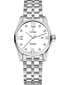 Купить Швейцарские механические наручные часы Titoni 23908-S-616 в E-mobi
