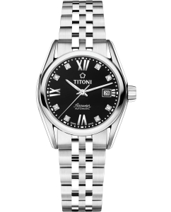 Купить Швейцарские механические наручные часы Titoni 23909-S-354 в E-mobi