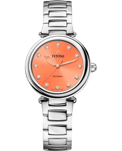 Купить Швейцарские механические наручные часы Titoni 23978-S-722 в E-mobi