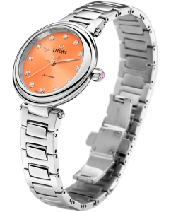 Купить Швейцарские механические наручные часы Titoni 23978-S-722  в E-mobi