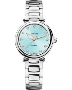 Купить Швейцарские механические наручные часы Titoni 23978-S-726 в E-mobi