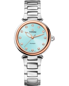 Купить Швейцарские механические наручные часы Titoni 23978-SRG-726 в E-mobi
